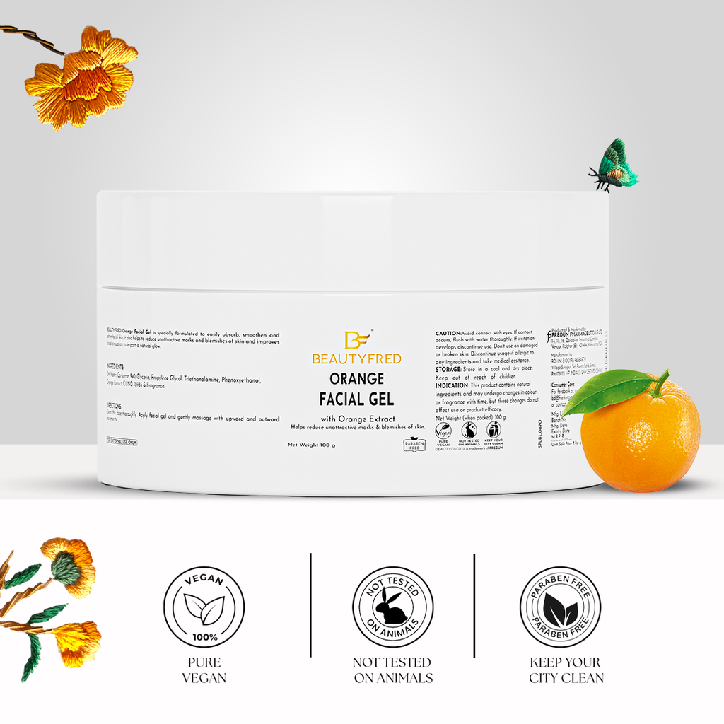 Refresh, Revitalize & Radiate with Beauty Fred’s Orange Facial Gel