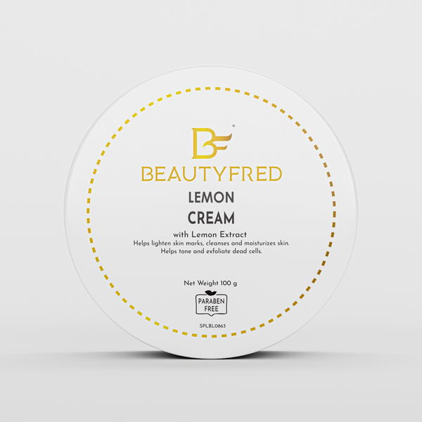 Lemon Face Cream by Beautyfred | Vegan & Skin-Friendly Formula