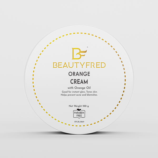 Vegan Orange Face Cream by Beautyfred – Glowing Skin Formula