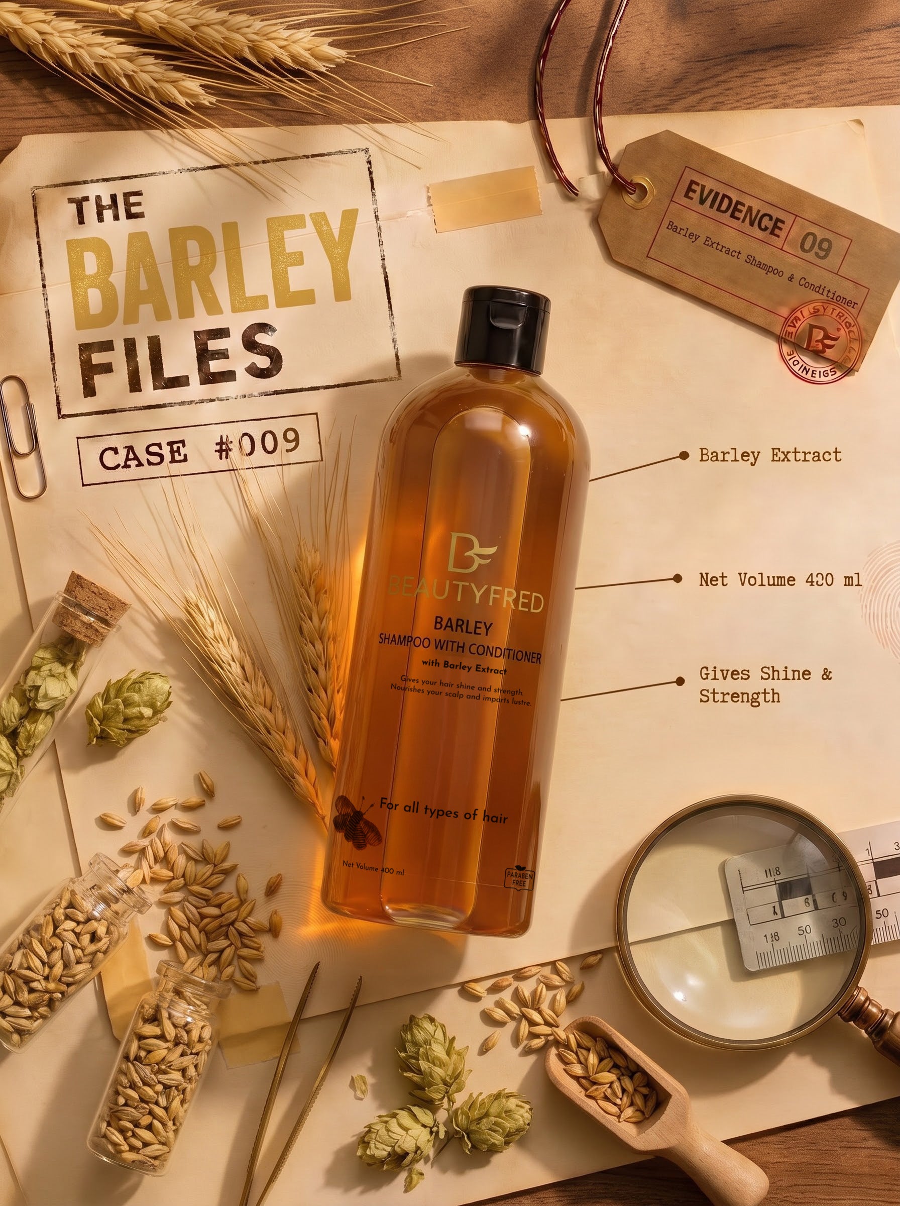 Barley Shampoo and Conditioner
