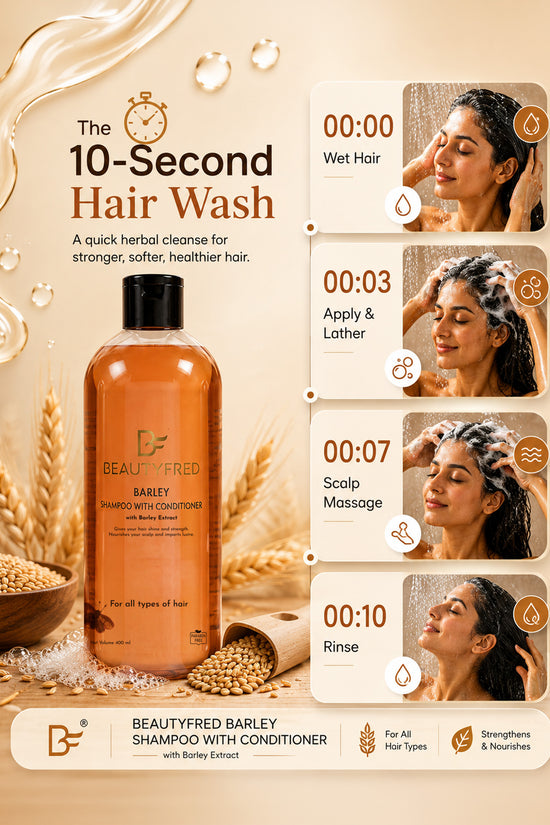 Barley Shampoo and Conditioner
