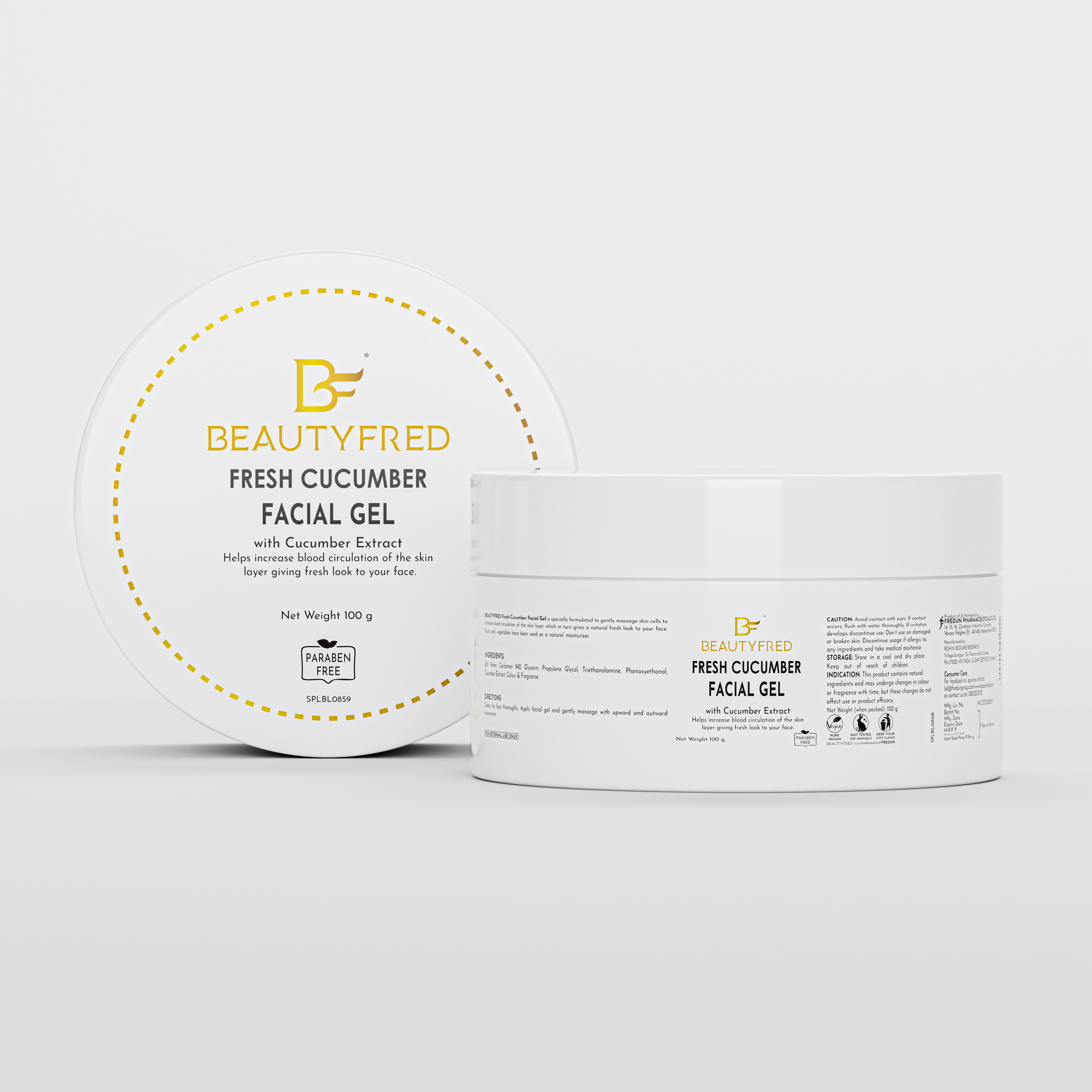 Fresh Cucumber Facial Gel