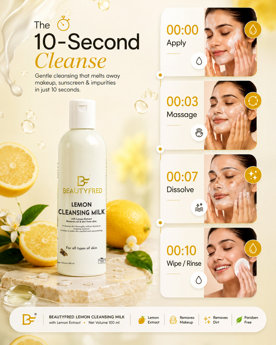 Lemon Cleansing Milk