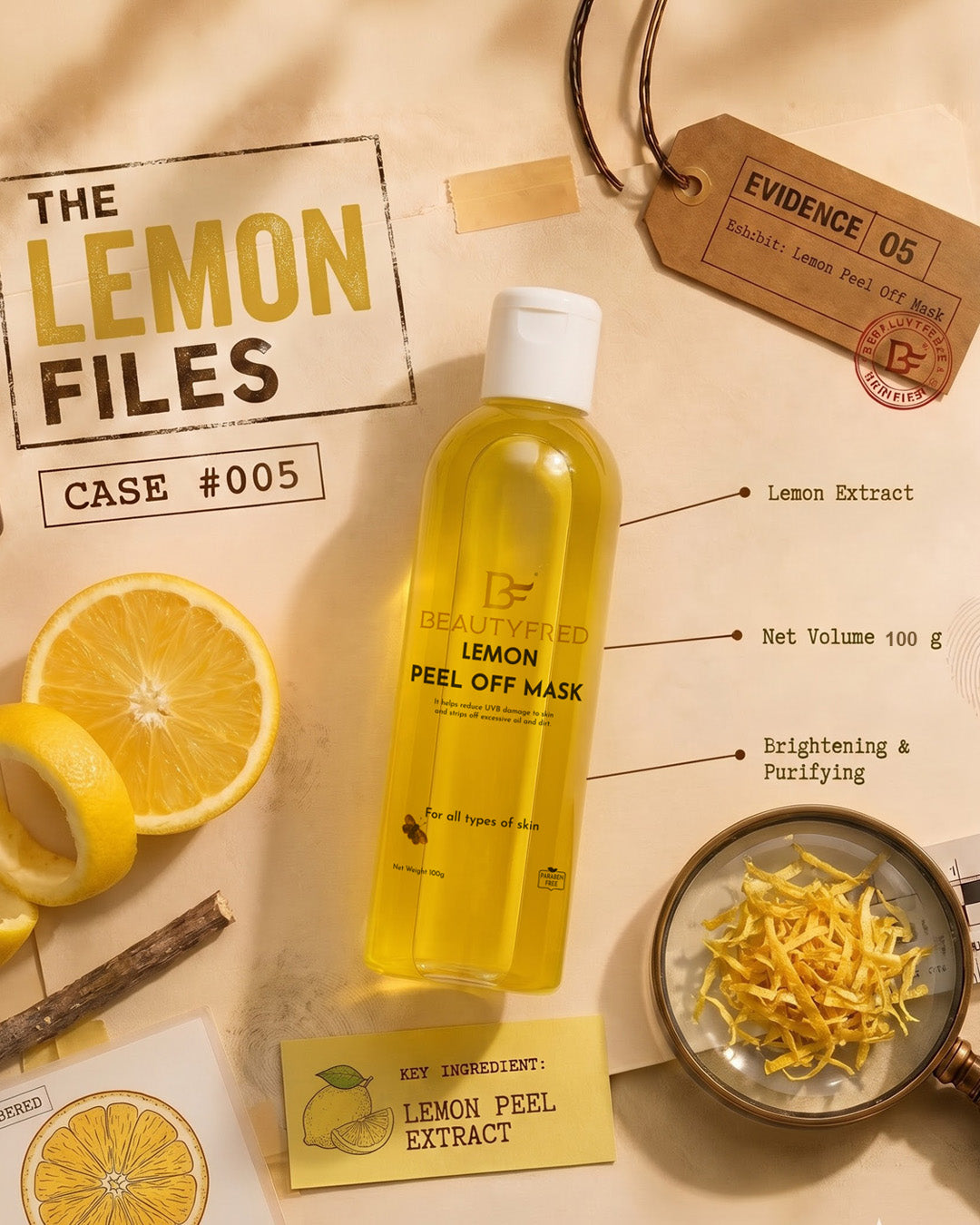 Lemon Peel Off Mask