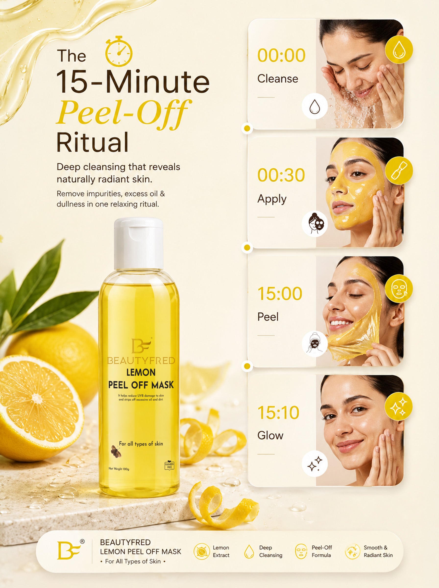 Lemon Peel Off Mask