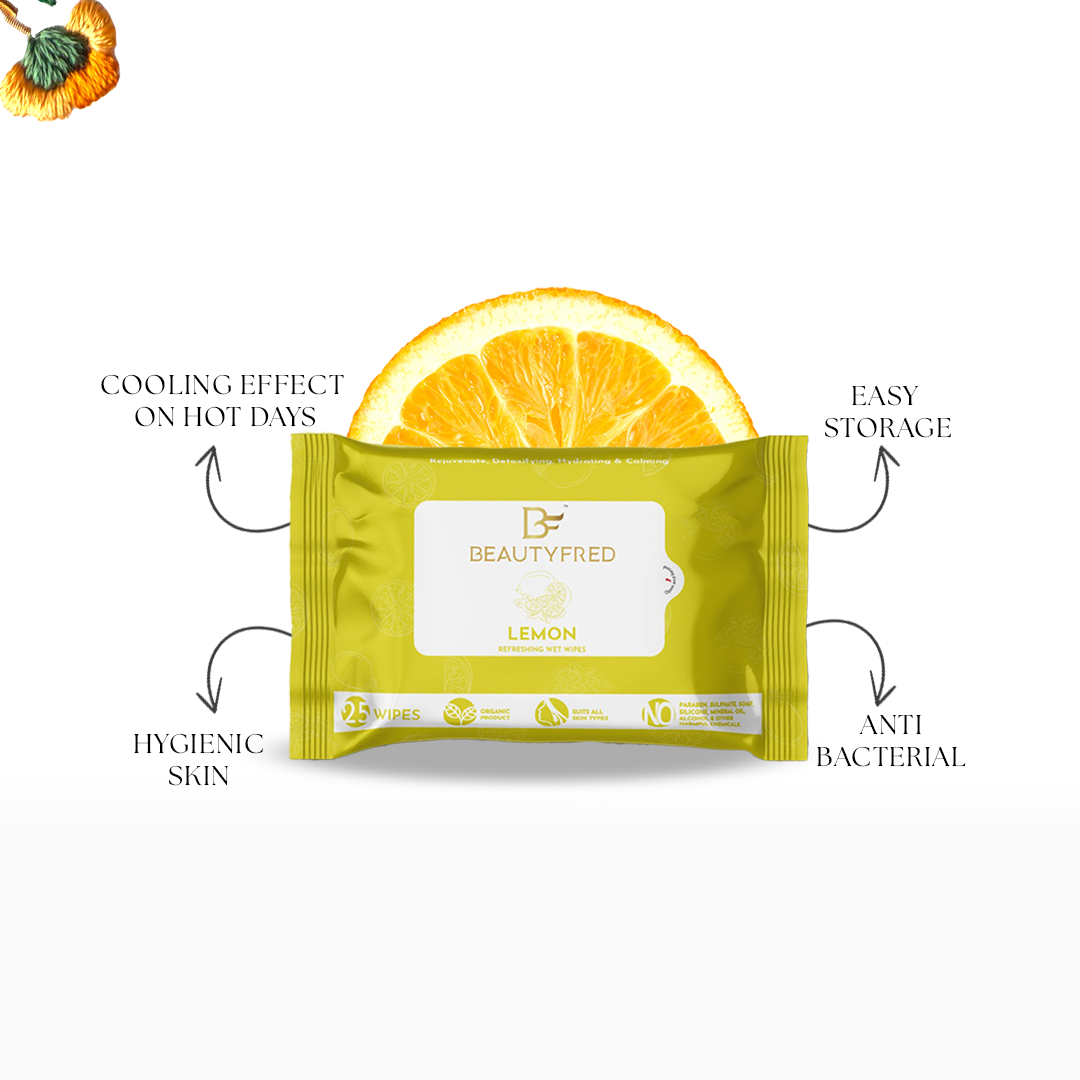 Lemon Wet Wipes