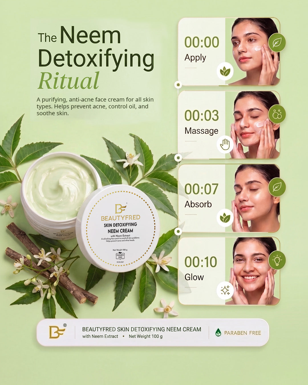Neem Cream Skin Detoxifying