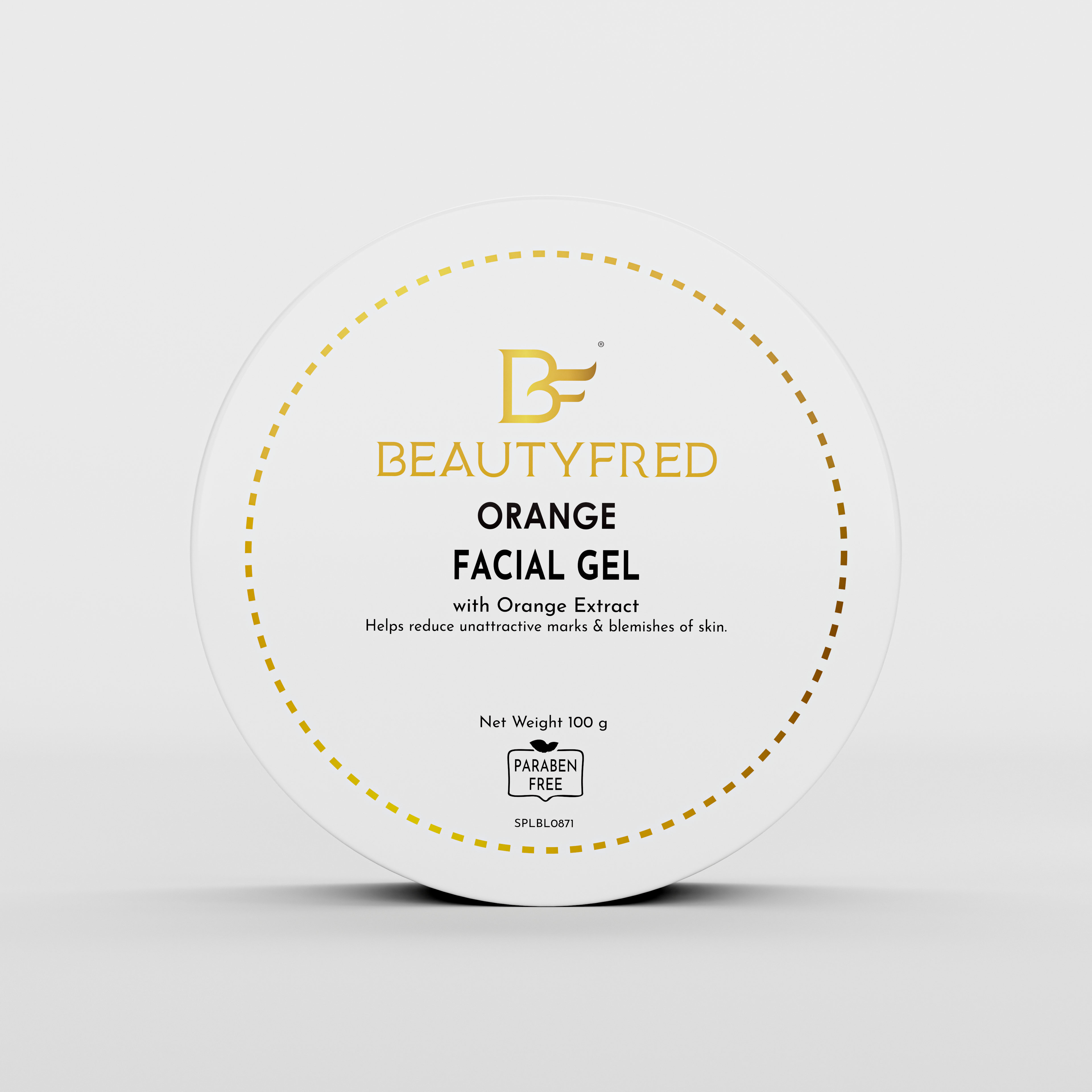 Orange Facial Gel