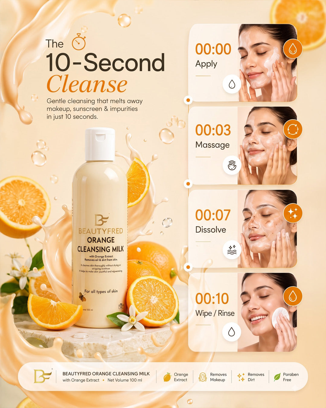 Orange Cleansing Milk