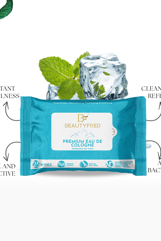 Premium Eau De Cologne Wet Wipes