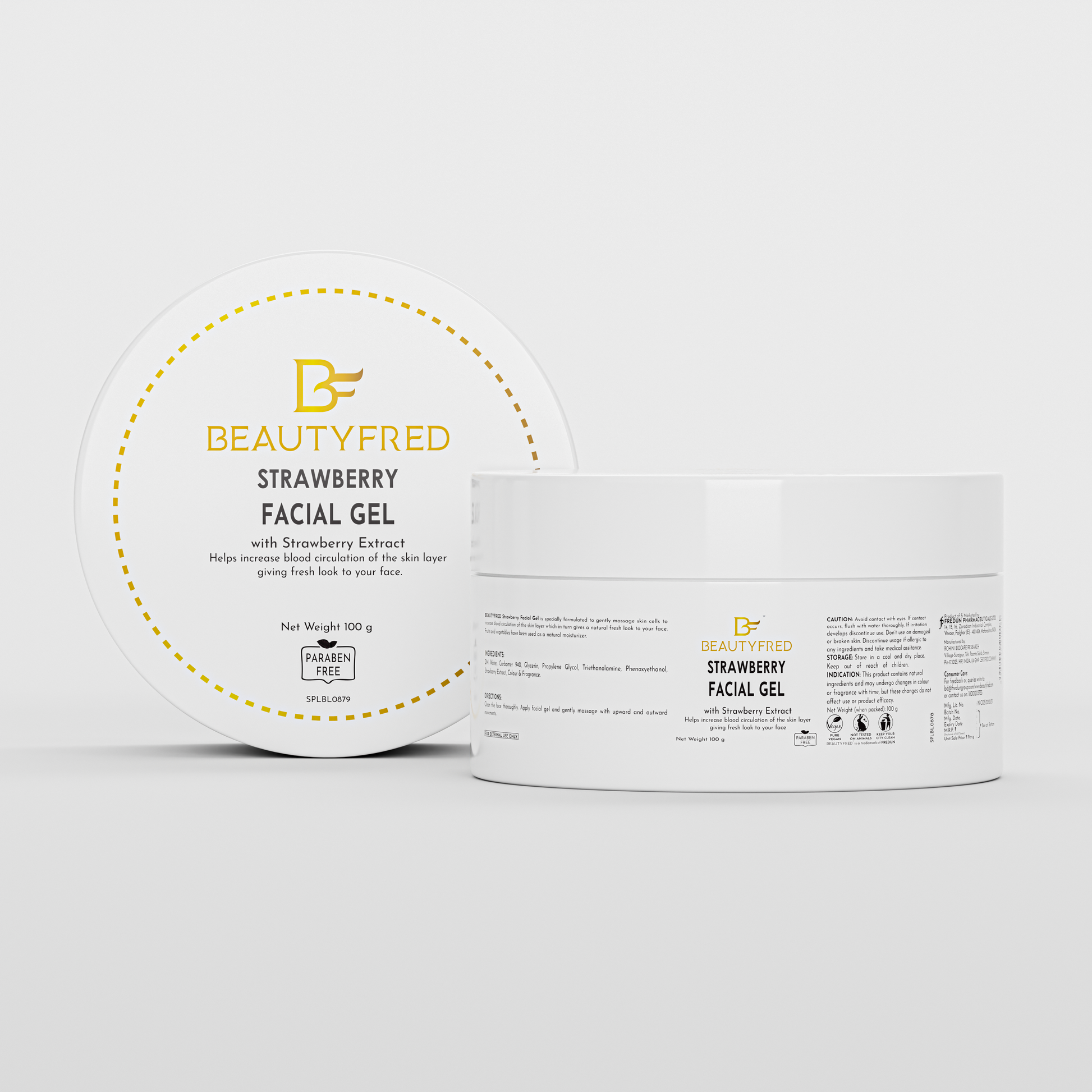 Strawberry Facial Gel