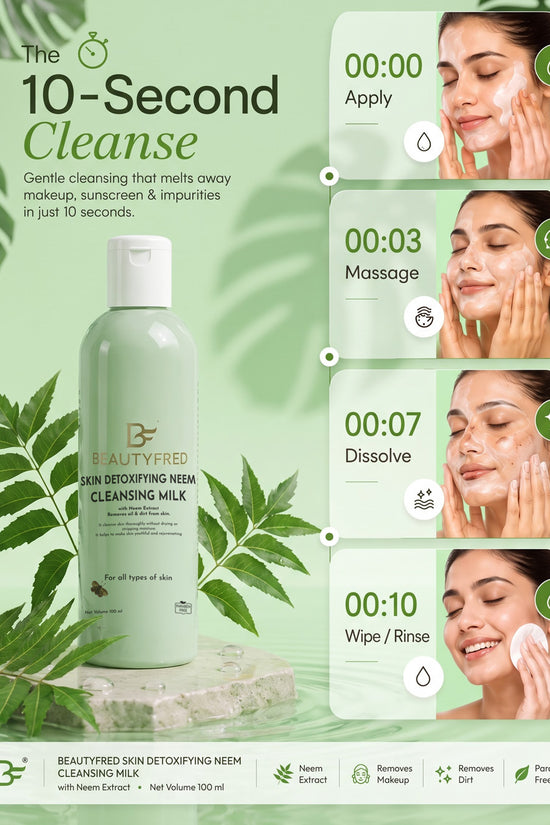 Skin Detoxifying Neem Cleansing Milk