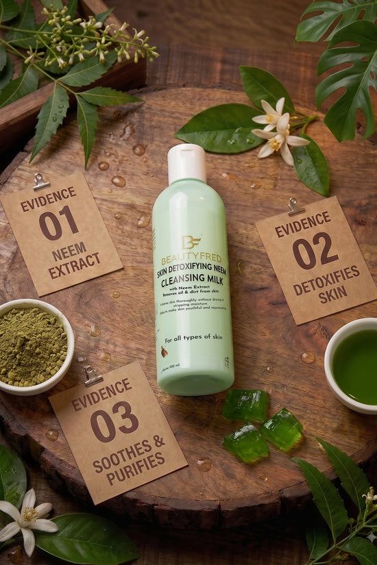 Skin Detoxifying Neem Cleansing Milk