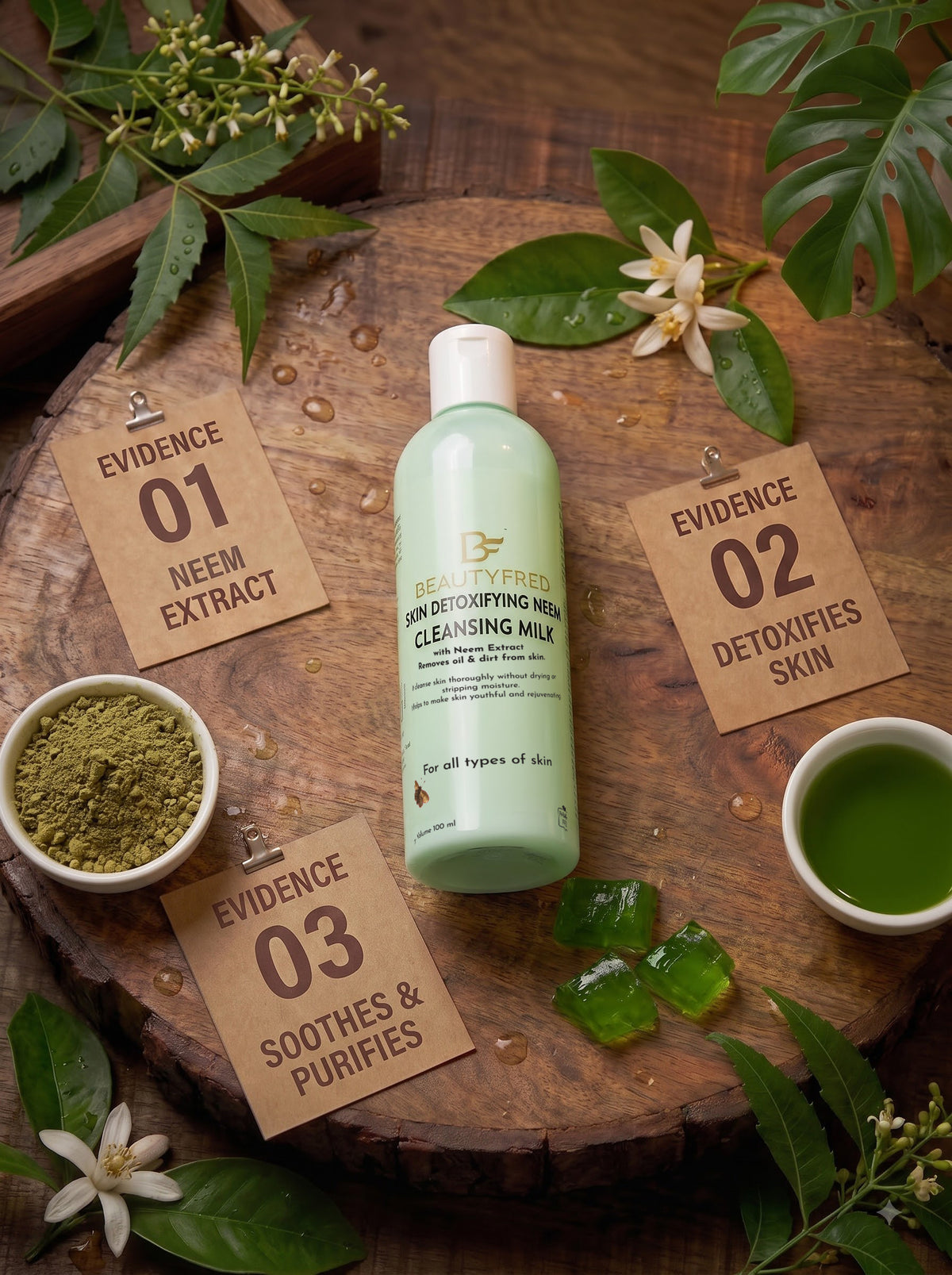 Skin Detoxifying Neem Cleansing Milk
