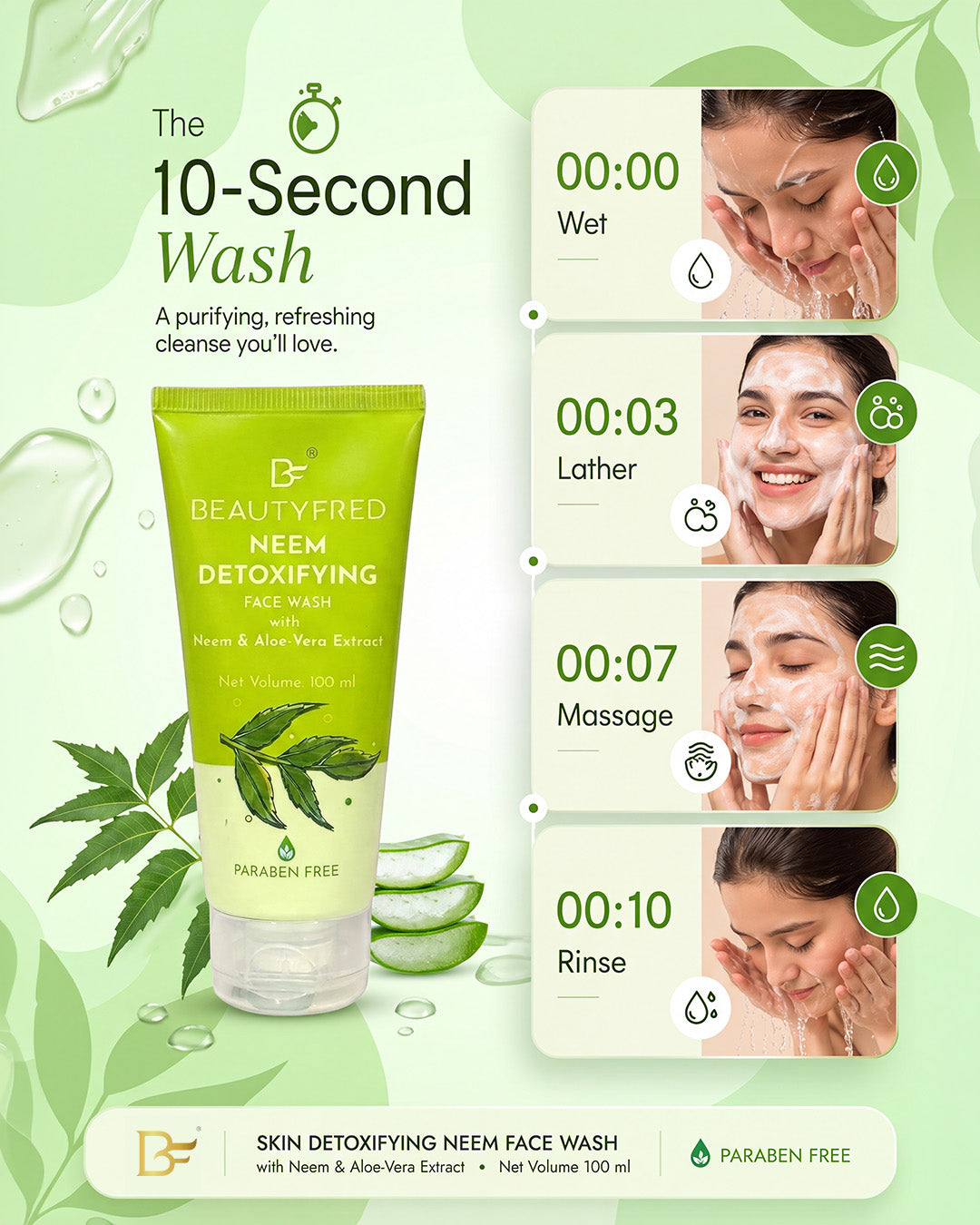 Skin Detoxifying Neem Face Wash