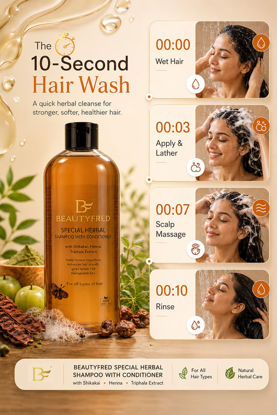 Special Herbal Shampoo and Conditioner