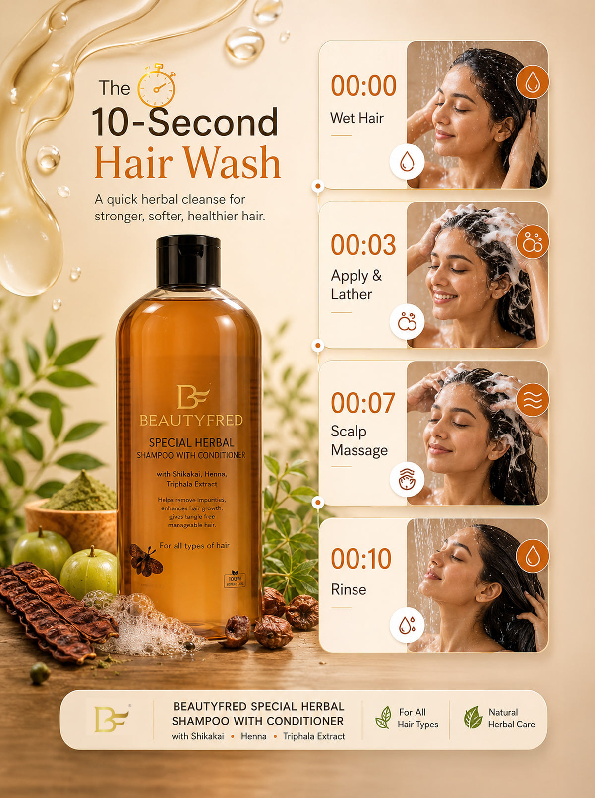 Special Herbal Shampoo and Conditioner