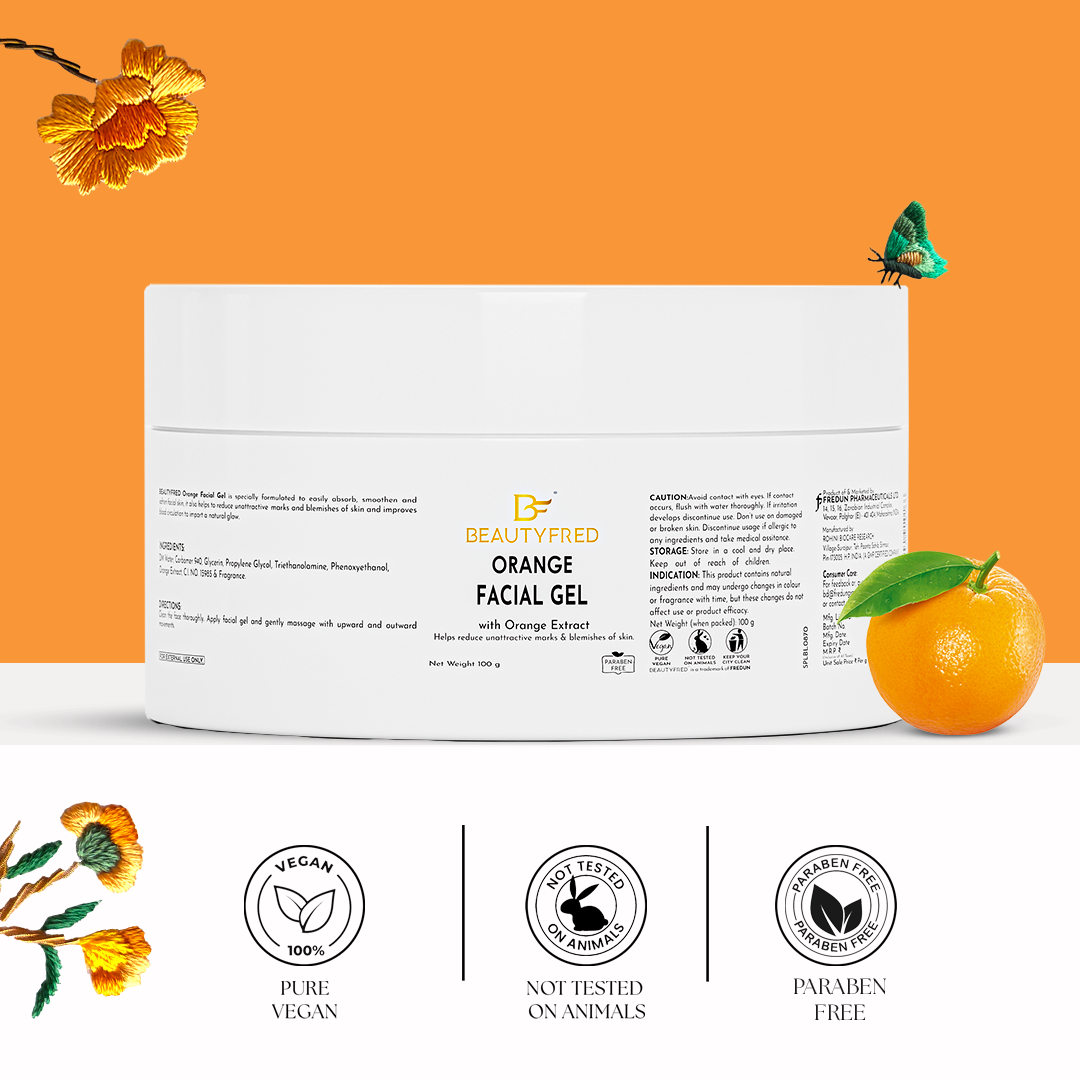 Orange Facial Gel