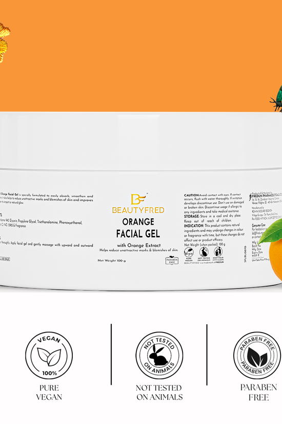 Orange Facial Gel