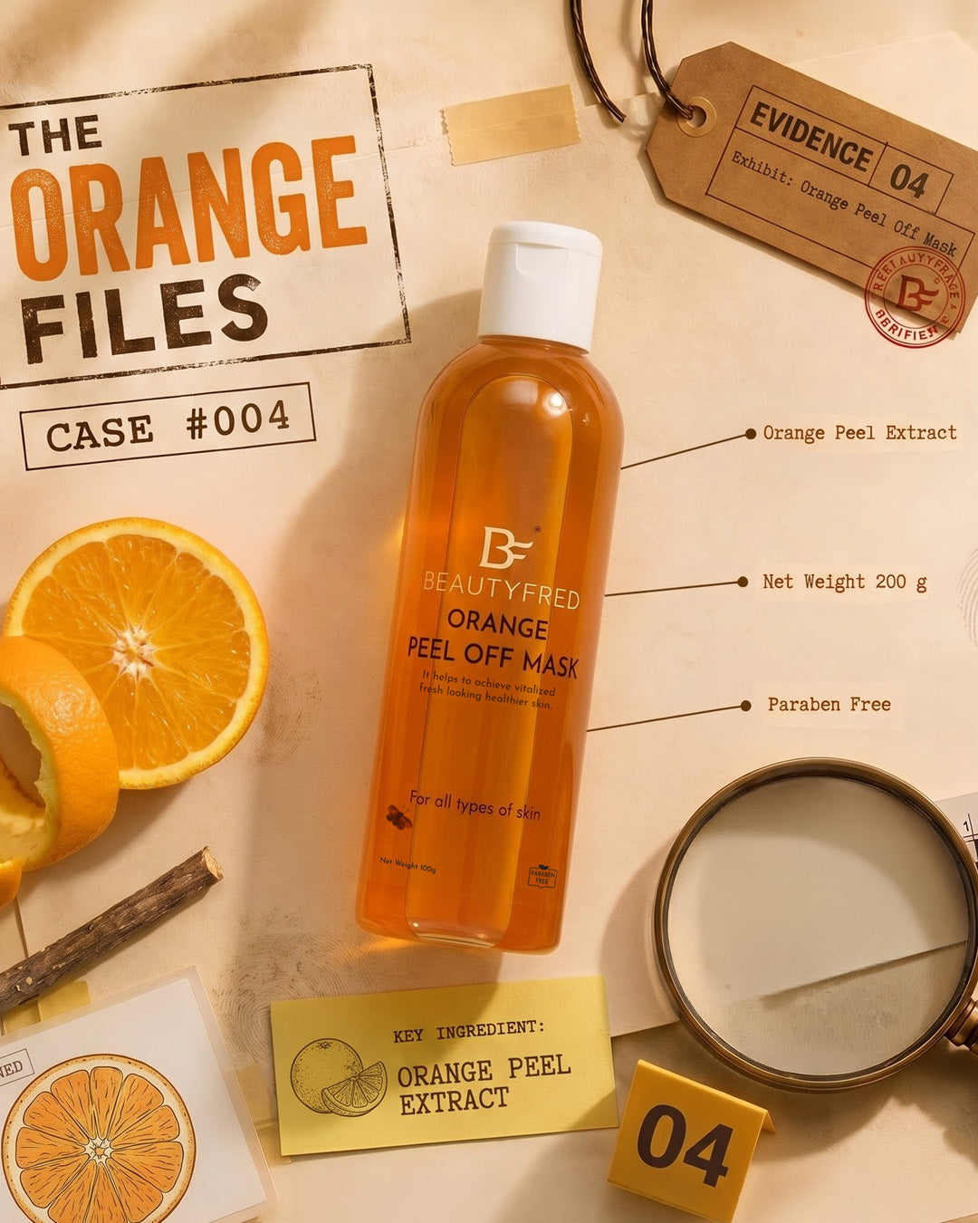 Orange Peel Off Mask